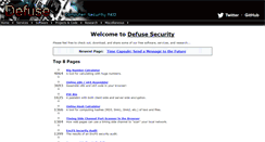 Desktop Screenshot of defuse.ca